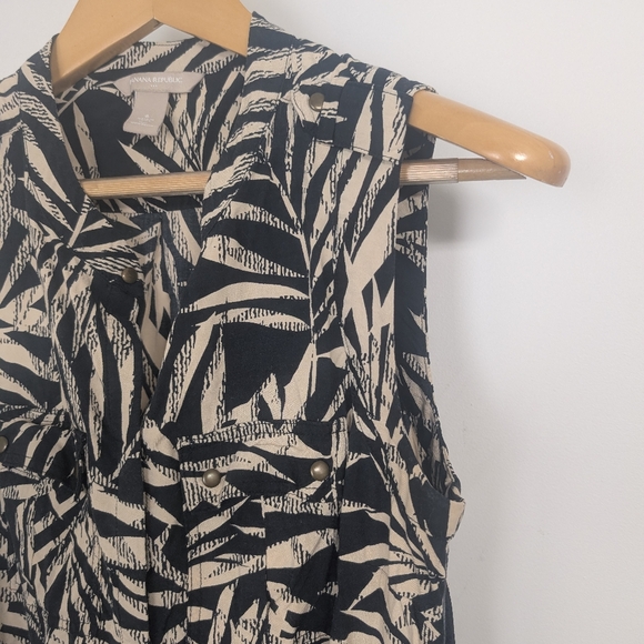 BANANA REPUBLIC RIO PRINT ROMPER SIZE 6 - Picture 3 of 5